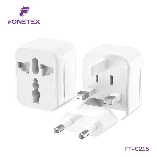 International Travel Adapter with Plug – FT-C215