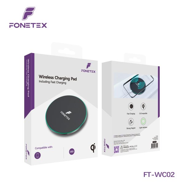 Wireless Charging Pad – Qi Compatible – FT-WC02
