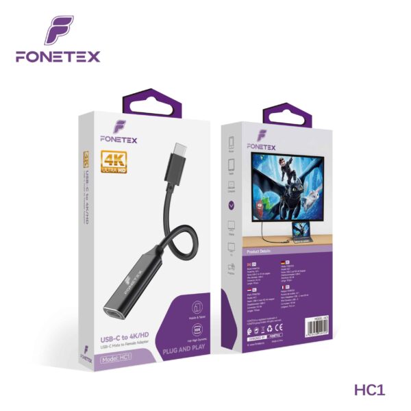 USB-C naar 4K/HD Adapter HC1