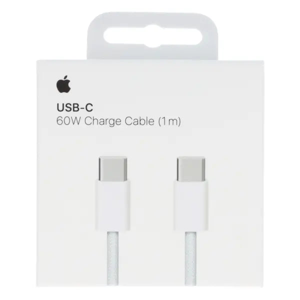 Orgineel Apple USB-C to USB-C 60W Cable 1M & 2M – MQKJ3ZM/A