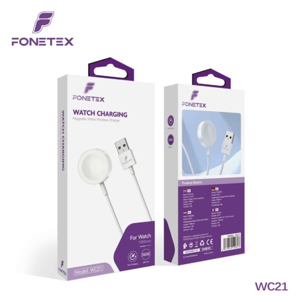 FONETEX USB-A Smartwatchlader for Apple Watch