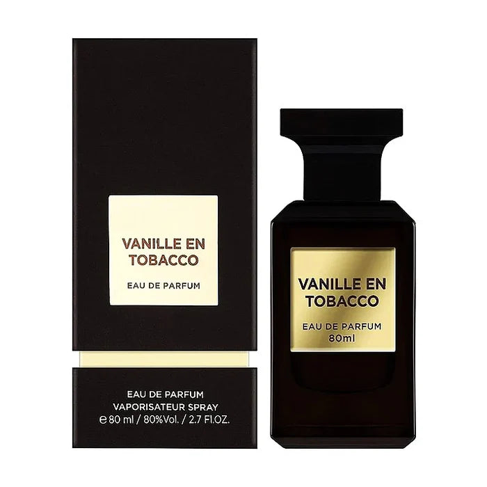 Fragrance World Vanille En Tobacco | Eau de Parfum | 80 ml